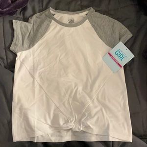 Athleta Girl home run tee BWCB size M 8 10